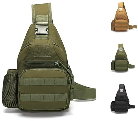 TAN.TOMI Brusttasche Schultertaschen Umhängetaschen Sling Rucksack Crossbody Bag Backpack Schultertasche für Outdoorsport Wandern Radfahren Bergsteigen Reisen Camping