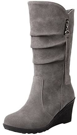 Stivaletti Donna Estivi Stivali da Donna con Tacco Stivali Neve Stivali Texani Donna Estivi Jeans Cowboy Stivaletto Donna Pelle Stivali Alti Donna sopra Il Ginocchio Stivali con
