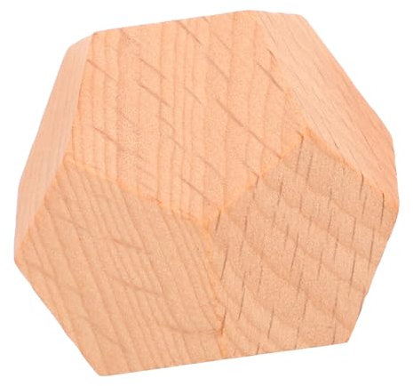 KOMBIUDA Blanko-holzwürfel Für Rollenspiele Würfelpuzzle Und Lernspiele Unbehandelte Holzwürfel Zum Basteln Für Tischspiele Für Junge Mädchen Und Erwachsene