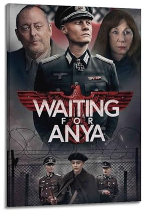 SCHUWEFA Filmposter Waiting for Anya, dekoratives Gemälde, Leinwand, Wandposter und Kunstdruck, moderne Familienschlafzimmer-Dekoration, Poster, 40 x 60 cm