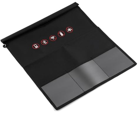 Faraday Laptoptasche, RFID-Signalblockierung, Abschirmung, groß, Größe S/L (35 x 45 cm)