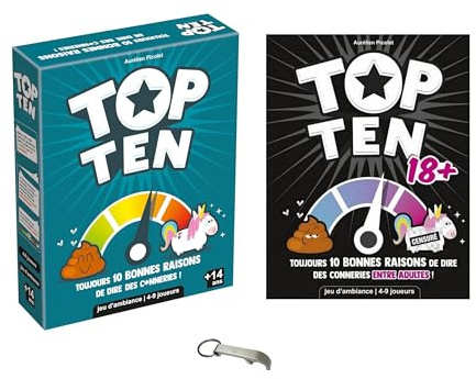 Set Top Ten + Top Ten 18 Jahre Französische Version + 1 Decap Blumie (Top Ten + 18)