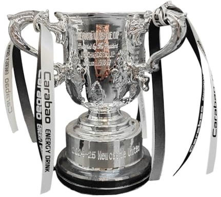 Huadafun Réplique du trophée EFL – Souvenir de la Coupe de la Ligue Anglaise de Football pour Les Supporters, décoration de Bureau et de Club-House, Objet de Collection