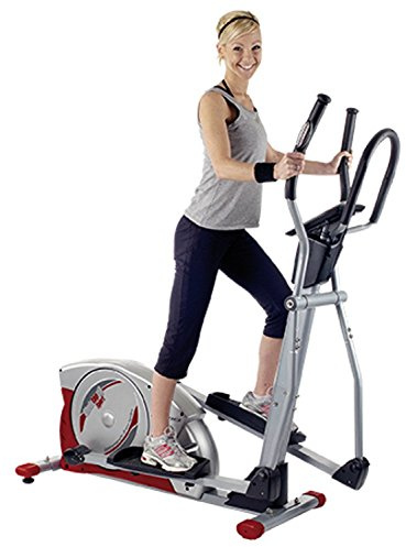 Christopeit Crosstrainer Ergometro CXM 6, Argento/Rosso/Nero, 9128