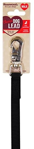 Rosewood Classic Soft Protection Lead, 3/4 x 40-inch, Black