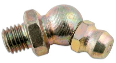 Connect 31238 Schmiernippel, 1/4 BSP, Gas, 45°, britisch, 25 Stück