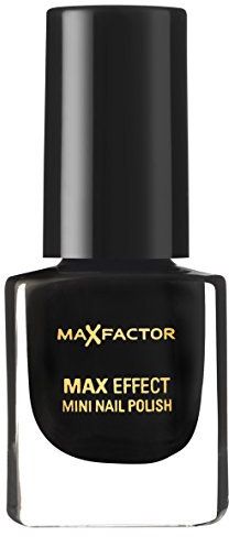 Max Factor Max Effect Mini Nail Polish 36 Lacquer Noir, 1er Pack (1 x 5 ml)