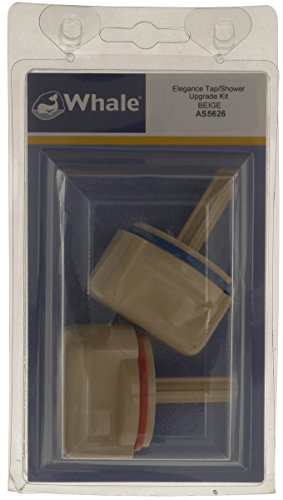 Whale Elegance Tap/Shower Control Knob Upgrade Kit (Pack of 24) - Beige