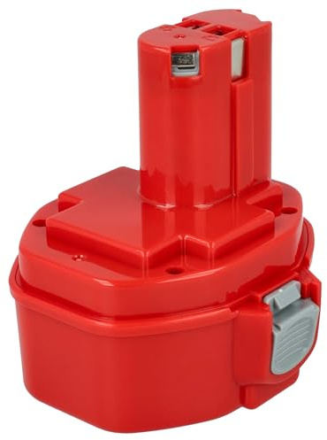 vhbw Battery compatible with Makita JR140DWBE, ML140 Flashlight, JR140DWD, ML141 Flashlight Power Tools (3000 mAh, NiMH, 14.4 V)