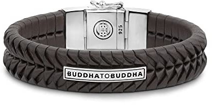 Buddha to Buddha Leder Armband Komang 161BR braun