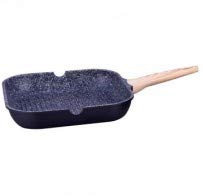 Grill 28 * 28 cm mit Antihaft-Beschichtung Granit th-gg28 W