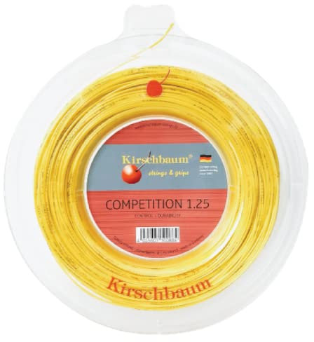 Kirschbaum Saitenrolle Competition, Gelb, 200m