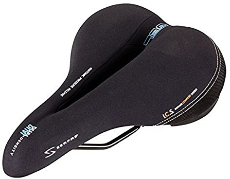 Serfas Dual Density Women's Bicycle Saddle with Cutout