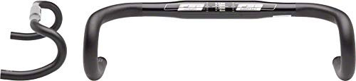 FSA Unisex-Adult Lenker Omega Compact, Ø31.8, Al6066 Piega 420mm 31,8, schwarz, 42 cm