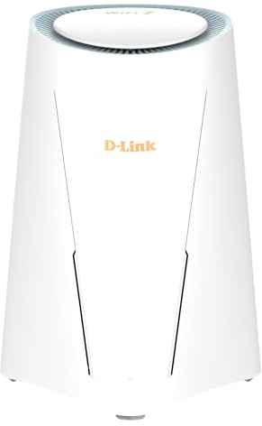 D-Link G572 Router 5G NR BE7200 Wi-Fi 7 – Ultra-veloce 5G 7,01 Gbps, Wi-Fi 7 7200 Mbps, Porta WAN 2.5G, Auto-WAN Failover, Supporto antenne TS-9, Configurazione semplice con app Falcon