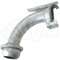 CURVA A 90 GRADI SFERICA DIAM 60 MM ZINCATA TUBO ACQUA IRRIGAZIONE AGRICOLTURA
