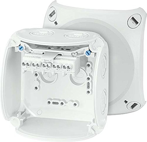 Hensel KF0402G Kabelabzweigkasten 1,5-2,5 qmm 4 qmm 1phasig, 5 polig Klemme