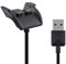 kwmobile Cable de Carga Compatible con Garmin Vivosmart HR Plus/Approach X40 Cable - Conector USB con Base de conexión para smartwatch - 96