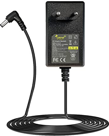 Leicke Fuente de alimentación 14 1,7A / 15V 2 A 30 W | Cargador para Tiras LCD, Monitor TFT, Fuente de alimentación, Disco Duro Externo, TP-Link, Netgear, Fritzbox, Radio Despertador