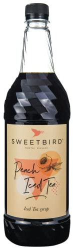 Sweetbird Peach Eistee-Sirup (1 Liter) – vegan