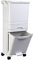 Greenfields White 42L All in One Recycling Waste Pedal Bin - 4 Recyclable Compartments - High Capacity Garbage Can with Vertical Waste Separation - Space Saving Design (White)