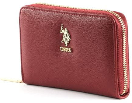 U.S. Polo Assn. Geldbörse New Jones Zip Around Wallet Red rot