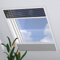 Radeco® Dachfenster Fliegengitter Plissee Kombi grau 100 x 160 cm (BxH), Insektenschutz und Sonnenschutz, Selbst kürzbar, fliegengitter dachfenster, fliegengitter schrägfenster, plissee dachfenster