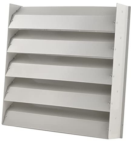 Deflector de Aire Acondicionado para Unidades Exteriores, Cubierta de Rejilla de ventilación con Rejilla de Acero galvanizado, Pantalla de Valla de Aire Acondicionado, Evita el soplado Directo