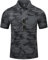 MoFiz Polo Shirts Herren Kurzarm Polohemd Atmungsaktiv Arbeit Outdoorshirts Golf T-Shirts Camo-Grau XL