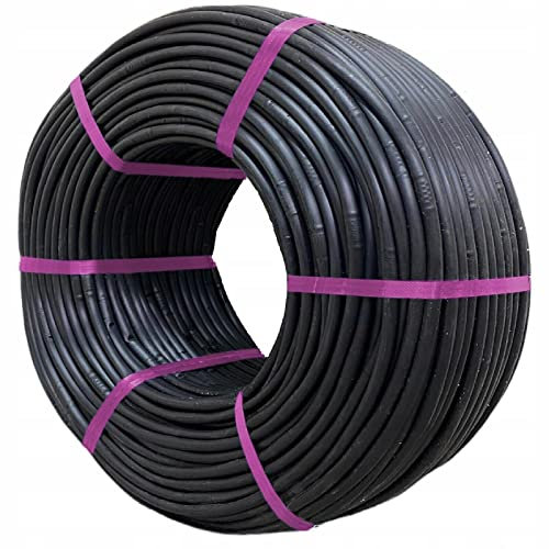 Irrigation 16mm (13mm ID) Black LDPE Water Pipe Hose Garden 1m - 100m (100 Metres)