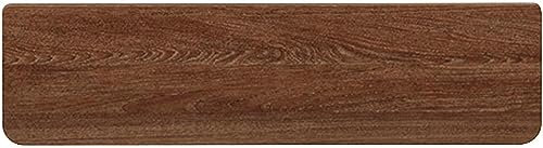 Wooden Keyboard Wrist Rest for 60% Keyboard, Walnut Wood Wrist Rest Pad Support with Anti-Slip Rubber Base (30cm)