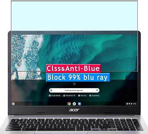 Vaxson Anti Blaulicht 9H Panzer Schutz Glas kompatibel mit Acer Chromebook 315 CB315-4H 15.6 Laptop Schutzfolie Bluelight Display schutz folie Panzerfolie SchutzGlas folien PanzerGlas