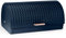 EHC Bread Bins for Kitchen, Bread Box with lid, Kitchen Storage Bin, Bread Container, Navy Blue, VENTILATED Back to keep Contents Fresher for longer
