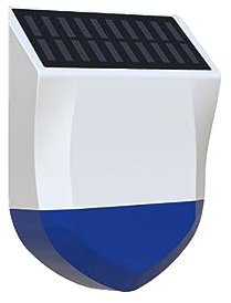 Evzvwruak 1Set NEO Graffiti Intelligent Zigbee Outdoor Sound and Light Alarm Rainproof Sunproof Alarms Solar Sound and Light Alarms ABS Zigbee Alarm