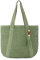 Syrads Sac de plage en paille pour femmes Sac fourre-tout tissé d’été Sac à main à bandoulière Boho Hobo Sacs,Vert
