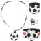 Abaodam 3 Sätze Fußball-party- Kidcraft-spielset Fußballparty Zugunsten Silikonarmband Schlagarmband Selber Machen Kinderarmbänder Für Jungen Ringe Kinder Schießen Pvc Spielzeug