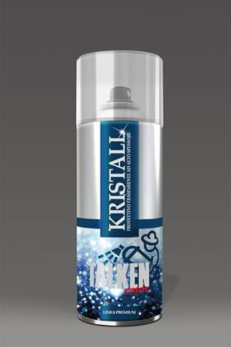 TALKEN - SPRAY - KRISTALL LUCIDA - 400 ml - PROTETTIVO TRASPARENTE PER VERNICI SOLVENTE