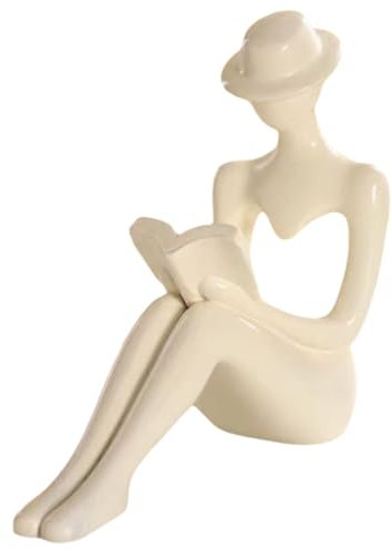 PIGPIGFLY Paar Umarmt Skulptur,Regal Deko,Deko Figuren,Dekofiguren Wohnzimmer,Kantenhocker Figuren,Modern Abstract Kunst Skulpturen Deko, Bürodekorationen