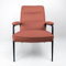 Polsetti - Sea - Ohrensessel - Armlehnstuhl - Gepolstert Sessel Wohnzimmer - Relaxsessel - Loungesessel - Fernsehsessel - Lesesessel Bequem - Bodensessel - Esstisch Stühle - Orange