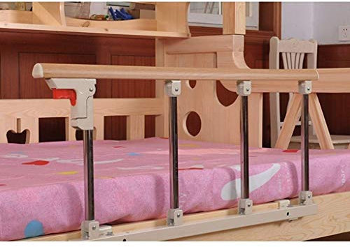 KISYHOLG Bettgitter, Faltbarer Seitenschutz, geeignet für ältere Menschen, Hilfsbettgeländer, Krankenhaus-Aluminiumlegierung, Schutzausrüstung, Stoßstange (Farbe: C, Größe: 95 x 40 cm) (F 9