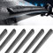 6 Piezas Gomas Limpiaparabrisas 80cm Escobillas Traseras Automotrices Universal Recambios Adecuado Para Parabrisas De Automóviles