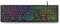Perixx PERIBOARD-317RGB Wired Backlit USB Keyboard, Large Print Letters, RGB LED, UK QWERTY Layout, Ideal for Low-Light Environments
