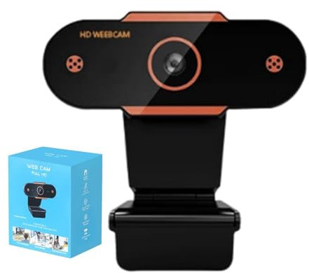 Cámara de transmisión en USB 1080P HD: cámara Web, cámara Web sin distorsión de Imagen para Clases en línea | Videoconferencias y retransmisiones en Directo, Webcam Webcam USB 2.0 Webcam USB 3.0