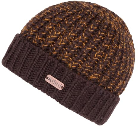 Moshiki | Wolle Mütze BEGDAV mit Baumwoll-Fleece Band gefüttert | Damen und Herren | 100% Wolle (Futter 100% Baumwolle KBA)