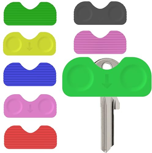 8 Pack Key Grip Wing Key Turner Aid – Ergonomic Key Extender for Arthritis Relief, Rheumatoid Arthritis Aid, Senior Living Helper & Easy Grip Gadget for Weak Hands
