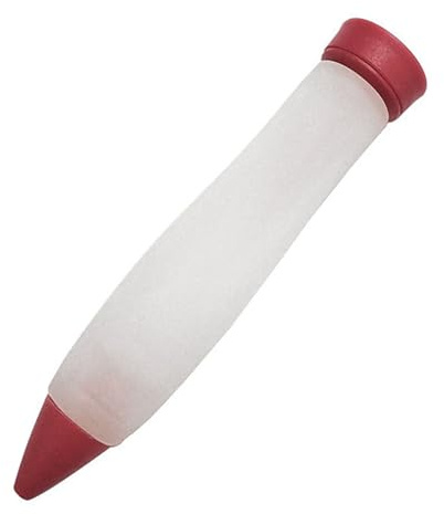 Kuchenglasur-Stift – Silikon-Dessert-Dekorationsstift, Creme-Auspress-Set | Ideales Backwerkzeug Zum Gestalten Von Selbstgemachten Kuchen, Keksen, Brot, Pralinen Und Marmeladen, Lebensmittelechter Sti