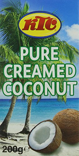 KTC Pure Creamed Coconut 200g, Pack of 40