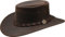 Barmah 1022tt Squashy Bronco Lederhut aus Australien Braun M (55-56)