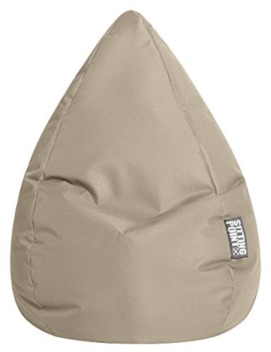SITTING POINT only by MAGMA Sitzsack Brava Bean Bag L ca. 120 Liter Khaki(bis ca. 7 Jahre)
