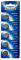 5 x CR1620 3V Lithium Knopfzelle 70 mAh (1 Blistercard a 5 Batterien) EINWEG Markenware Eunicell